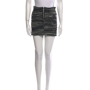 NWT Étoile Isabel Marant Black Mini Skirt SZ XS | Designer Piece
